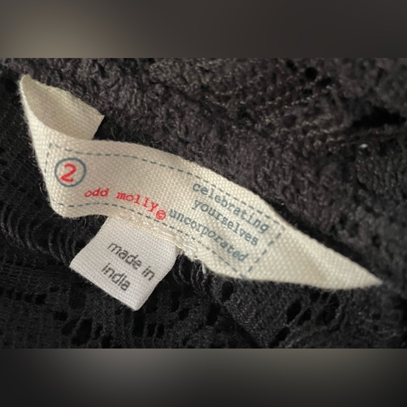 Odd Molly - Crochet Lace Blouse - SIZE 2 (SM) - Picture 6 of 7